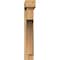 Ekena Millwork Westlake Block Rough Sawn Bracket w/ Offset Brace, Western Red Cedar, 6"W x 28"D x 36"H BKT0604X28X36WTL05RWR - alternate 2